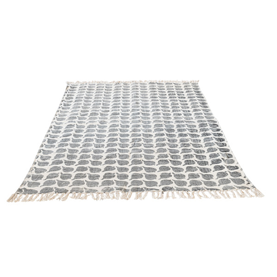 FIG blockprinted rug 120*180