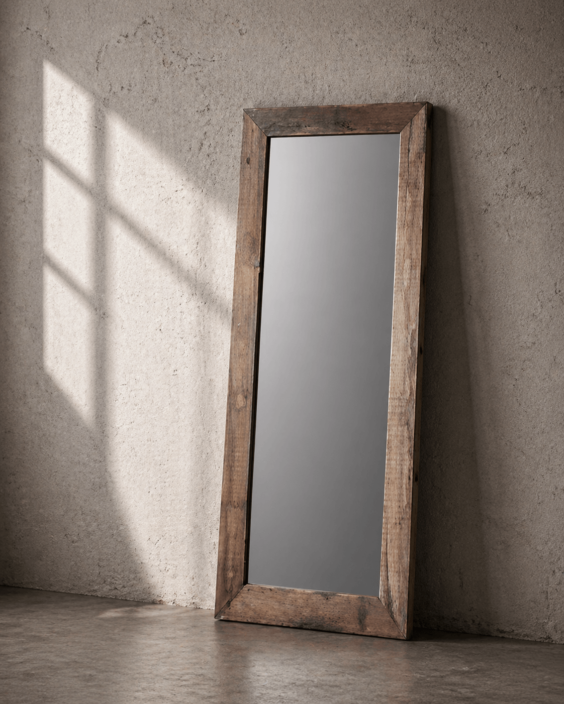 big reclaimed mirror