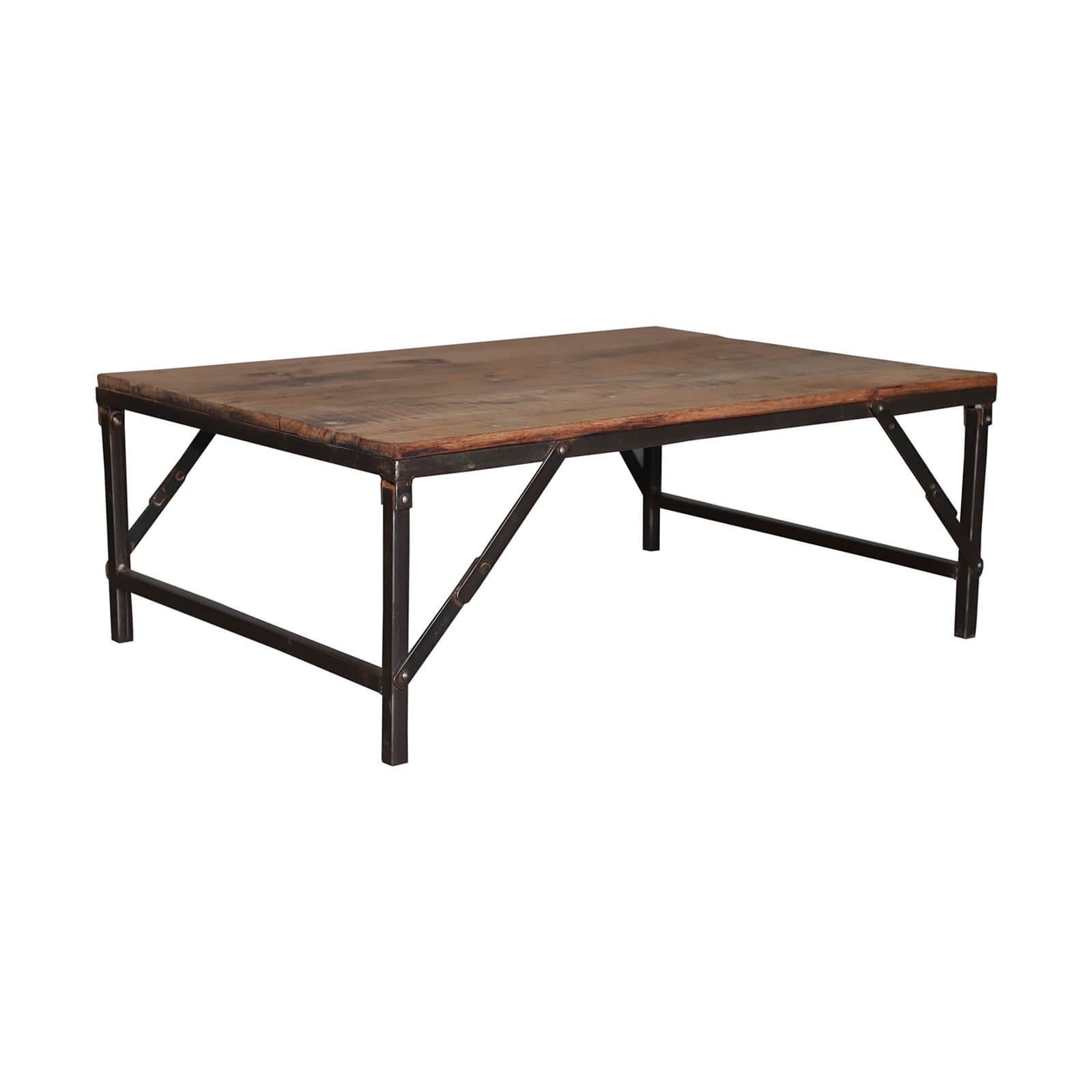 SOFA reclaimed wood sofa table 107 CM - Image 2