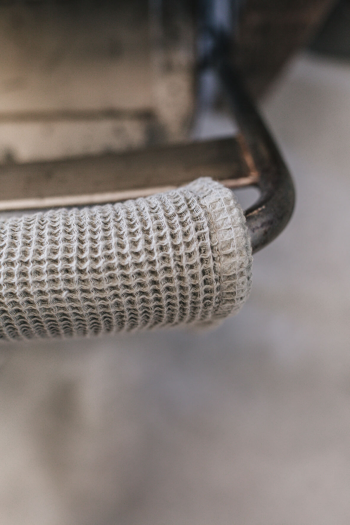 WAFFLE THROW 120*180 BEIGE