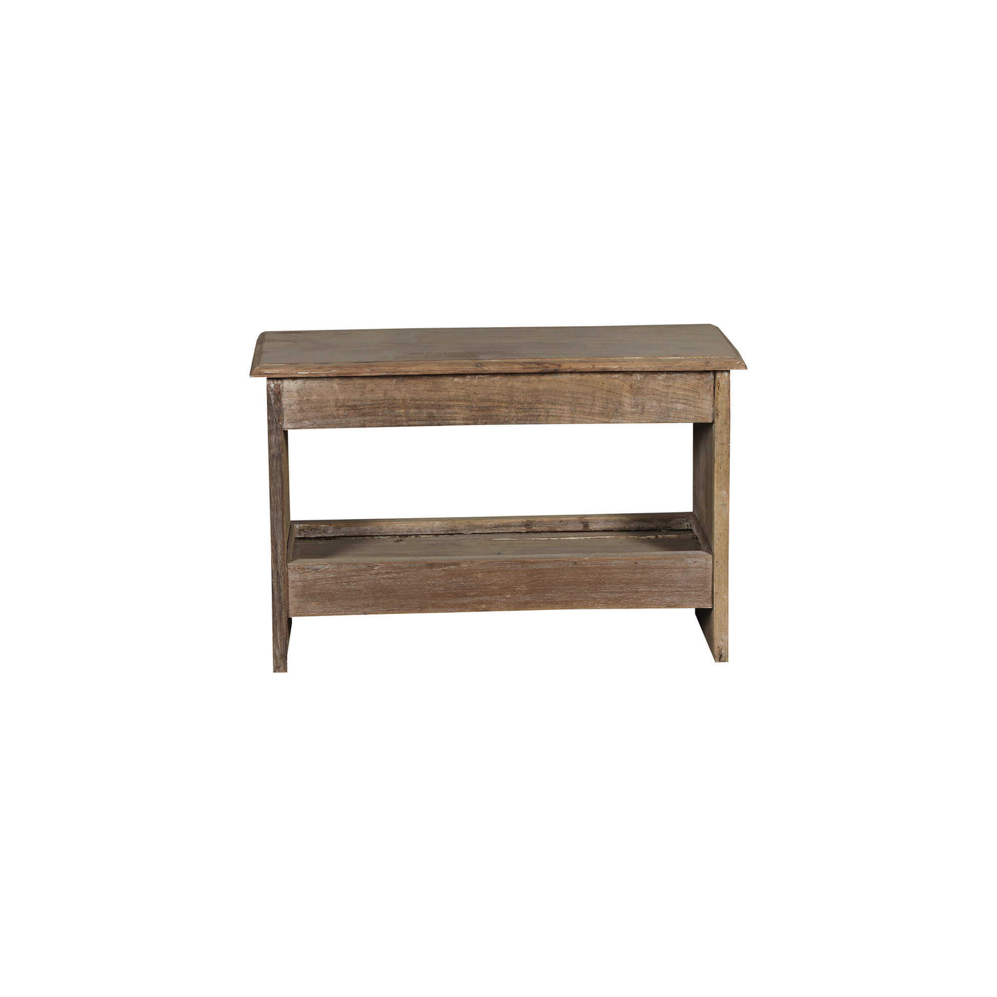 Small benches in vintage teak. Perfect outside or in the hallway or as a sidetable. Size 65*28*42