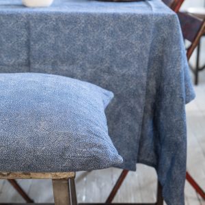 JAPAN DOT CUSHION COVER IN LINEN