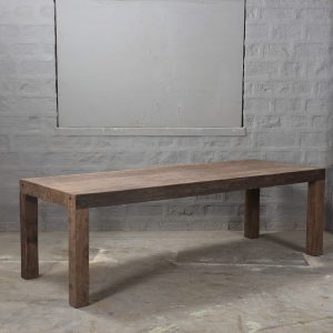 HEAVY table in reclaimed wood