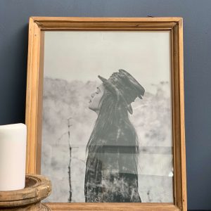 FRAME in reclaimed wood 30*40