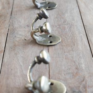 SMALL DOUBLE brass hook
