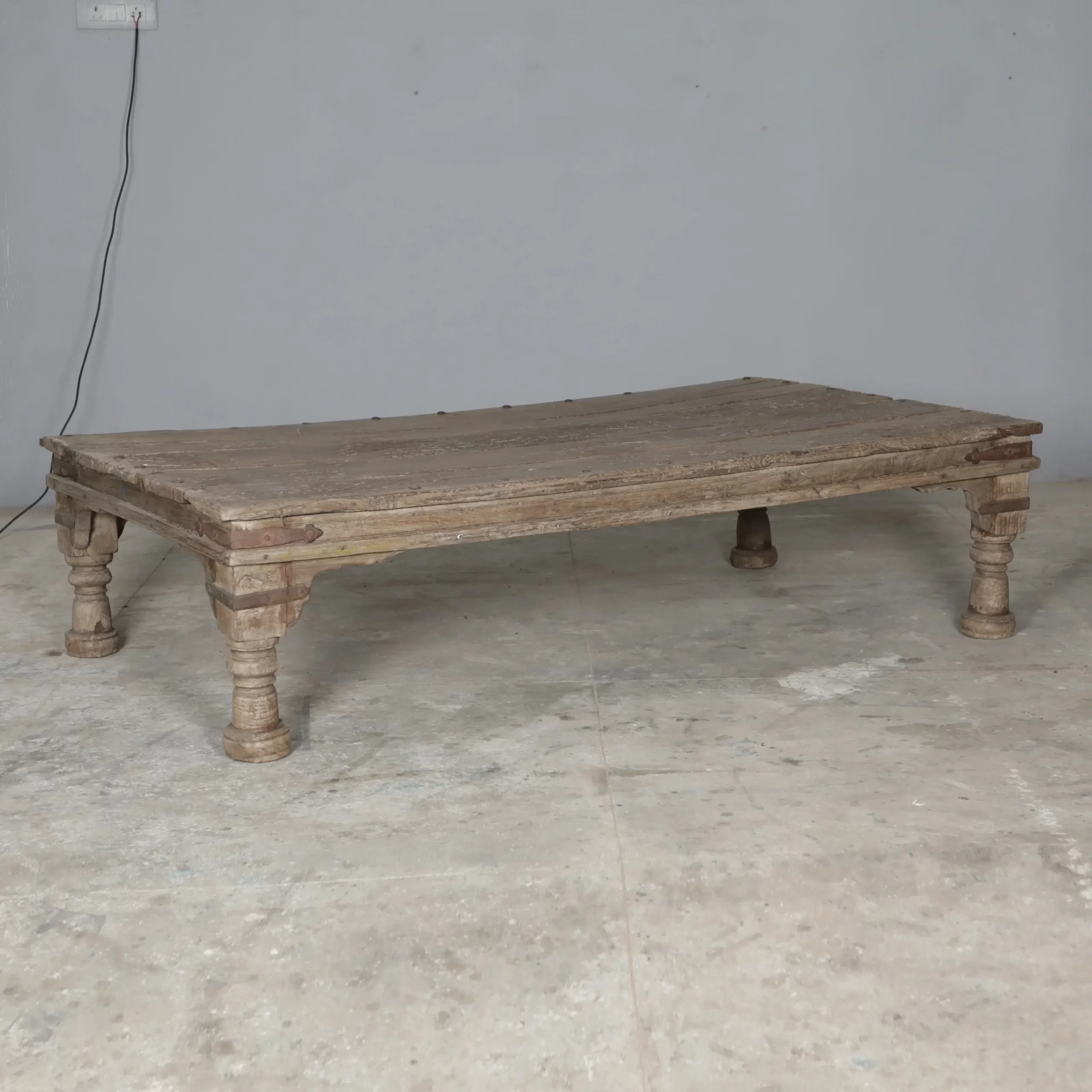 ABUELO vintage teak sofa table 180 cm - Image 2