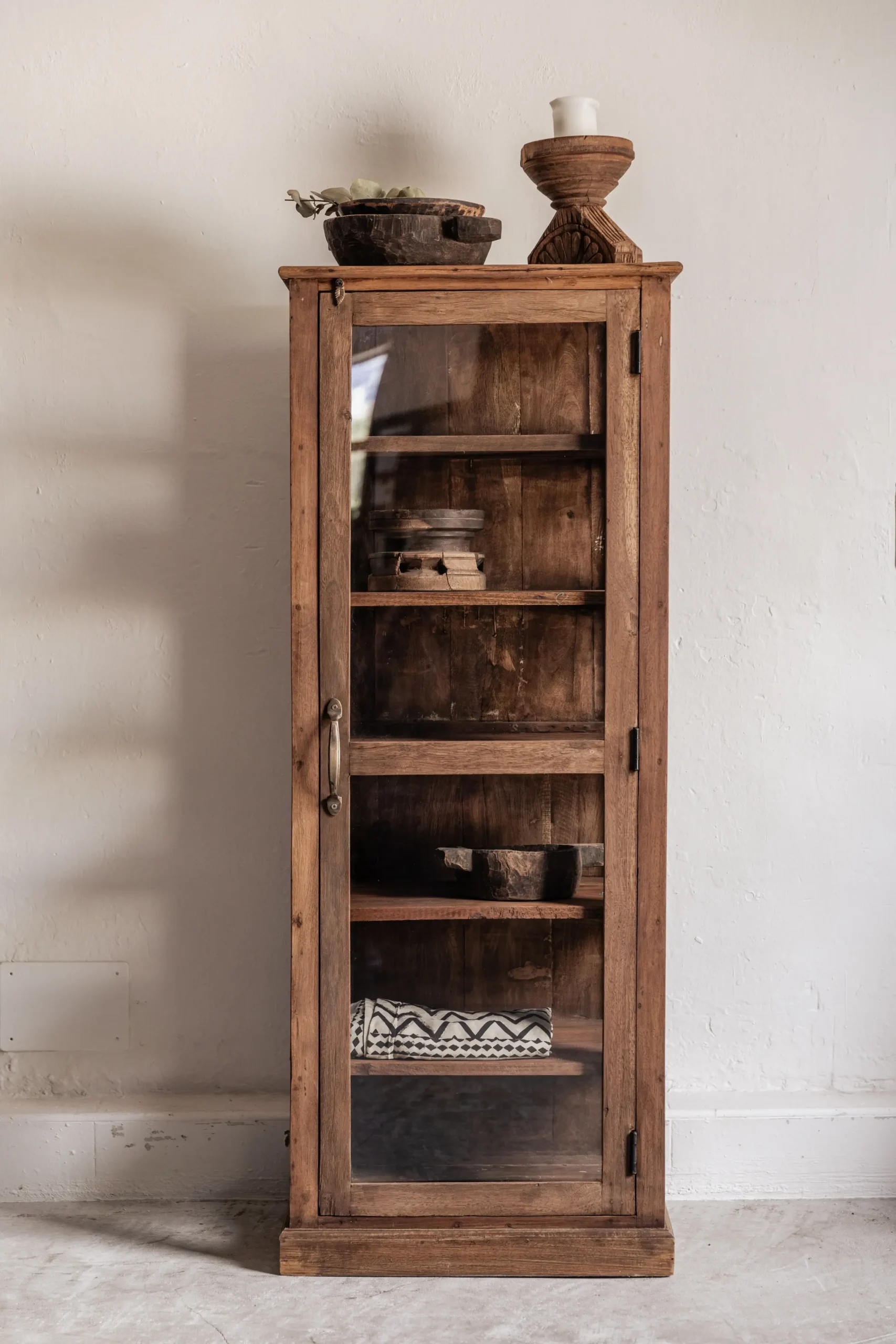 BATHIA Reclaimed teak bathroom cabinet