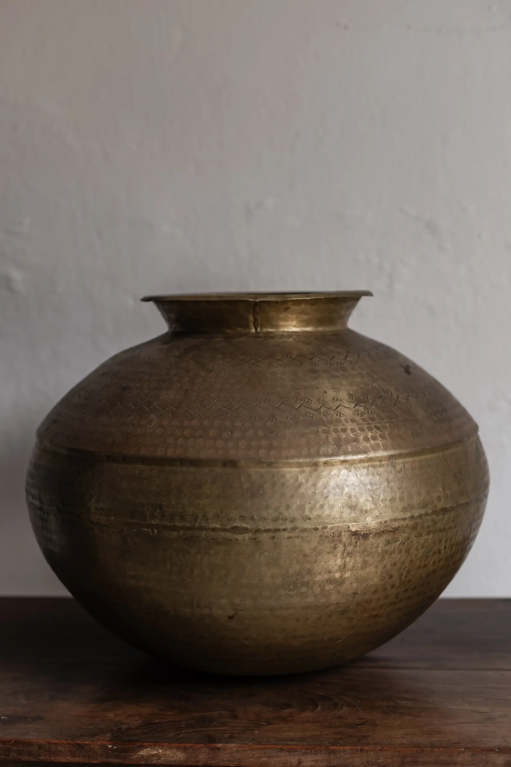 GEM Vintage brass pot 35 cm
