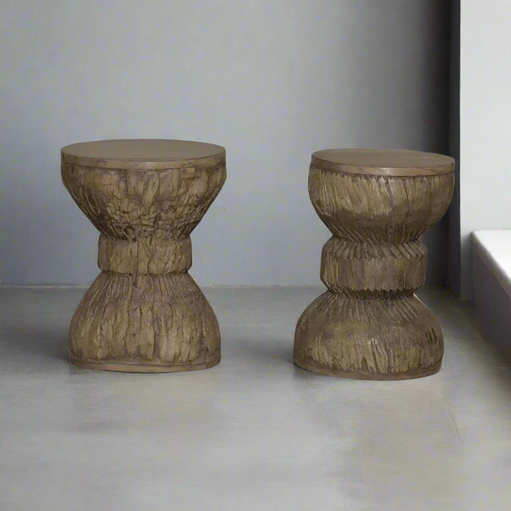 MORTAR vintage stool