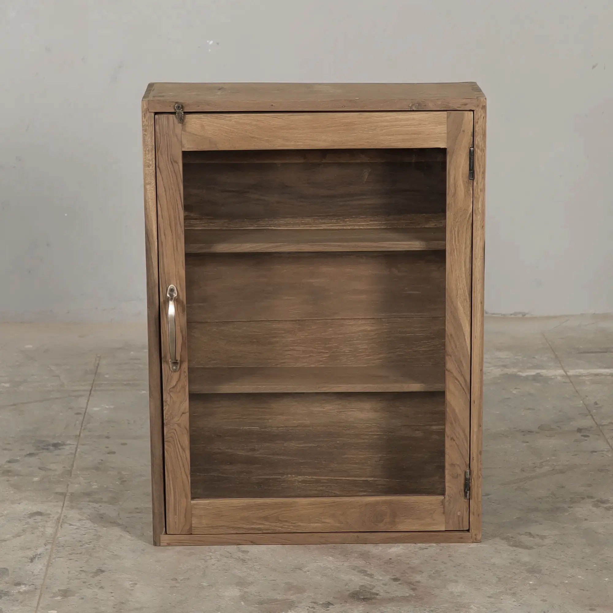 VIOLA Vintage teak wall cabinet - Image 2