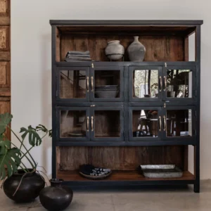 FABIO Reclaimed teak cabinet 178 cm