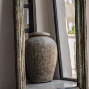 vintage wall mirror in original colour