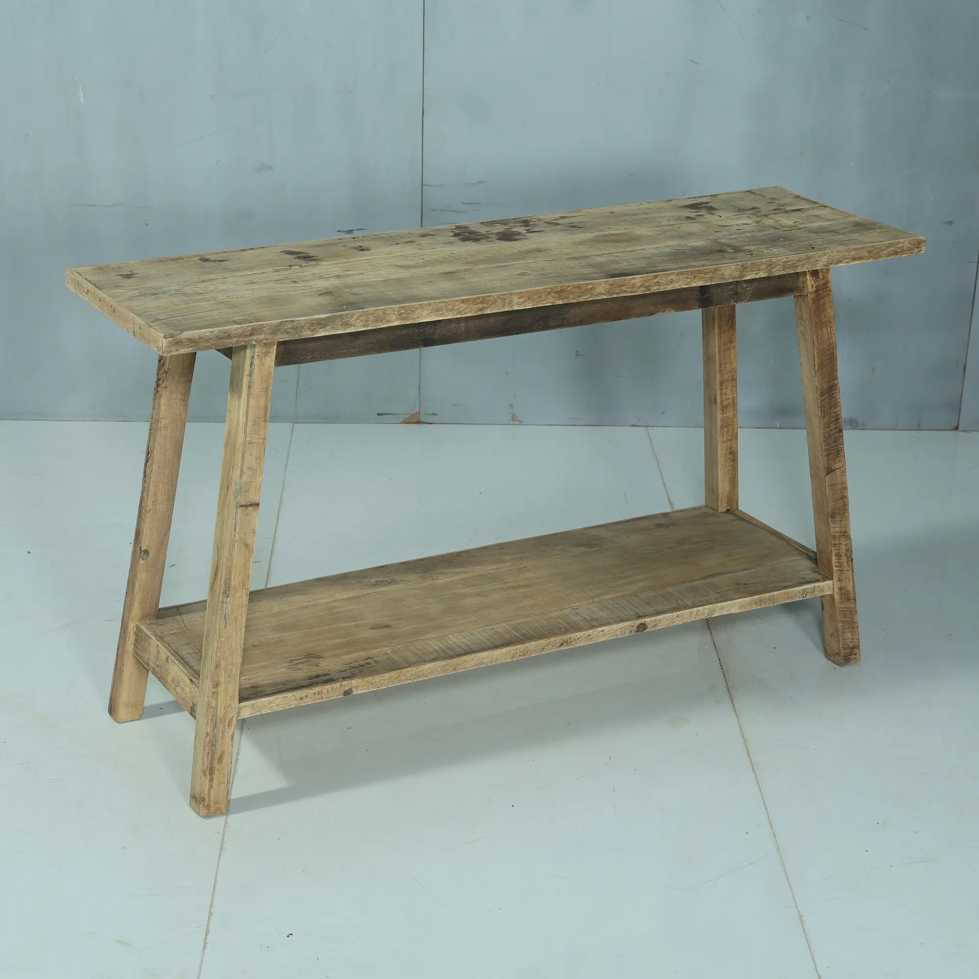 Console table in reclaimed wood ALMA - Image 2