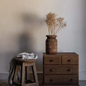 small wooden chest of drawers