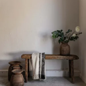 INDRA reclaimed wood bench 120 cm