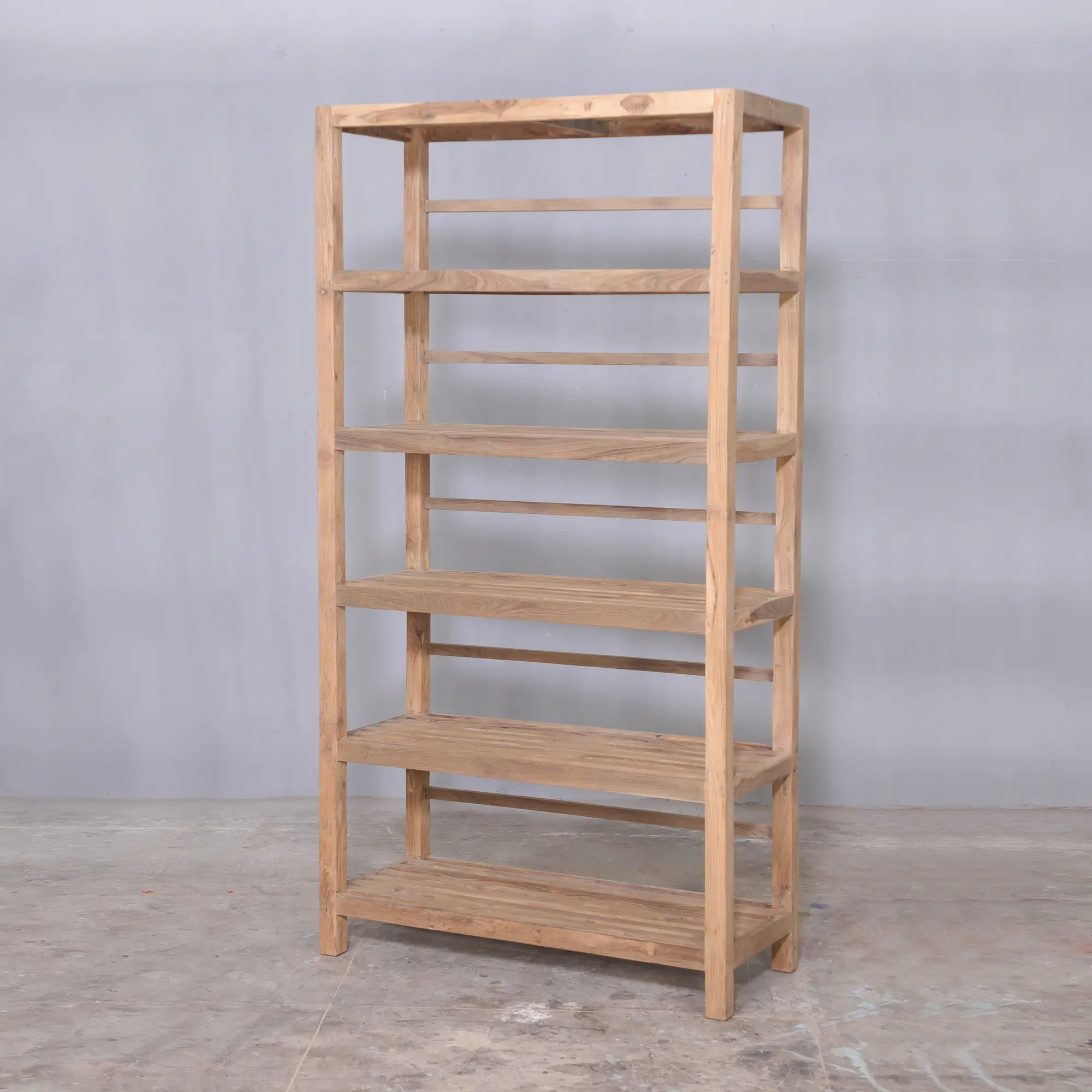 Wooden bookshelf BARNI