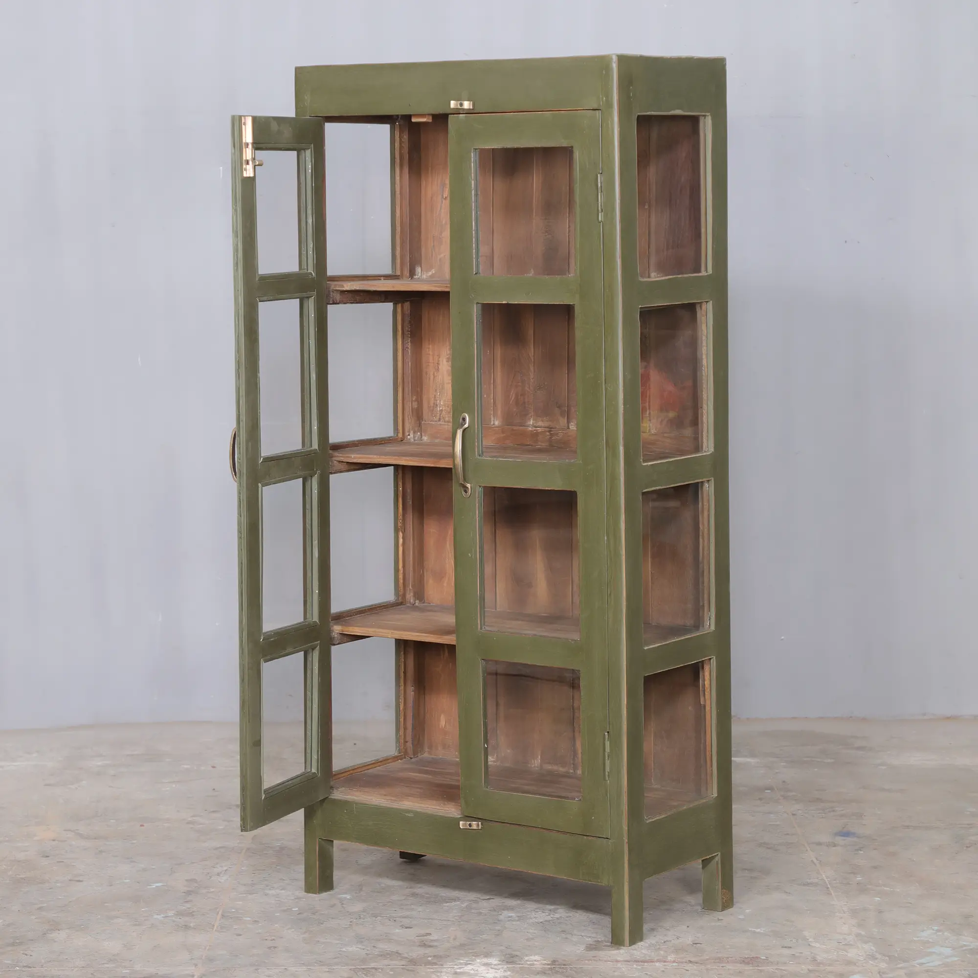 Vintage wooden cabinet MIRA - Image 2