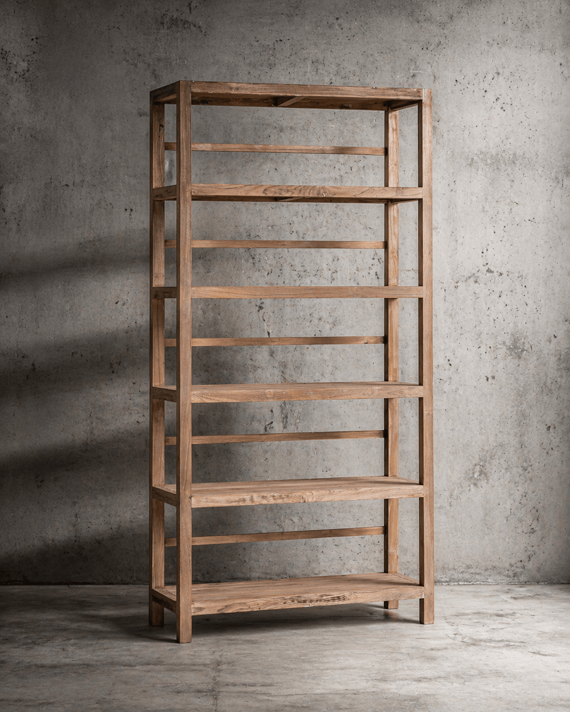 Wooden bookshelf BARNI