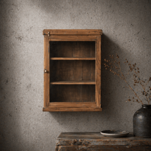 Vintage Wooden Wall Cabinet  DEVRA