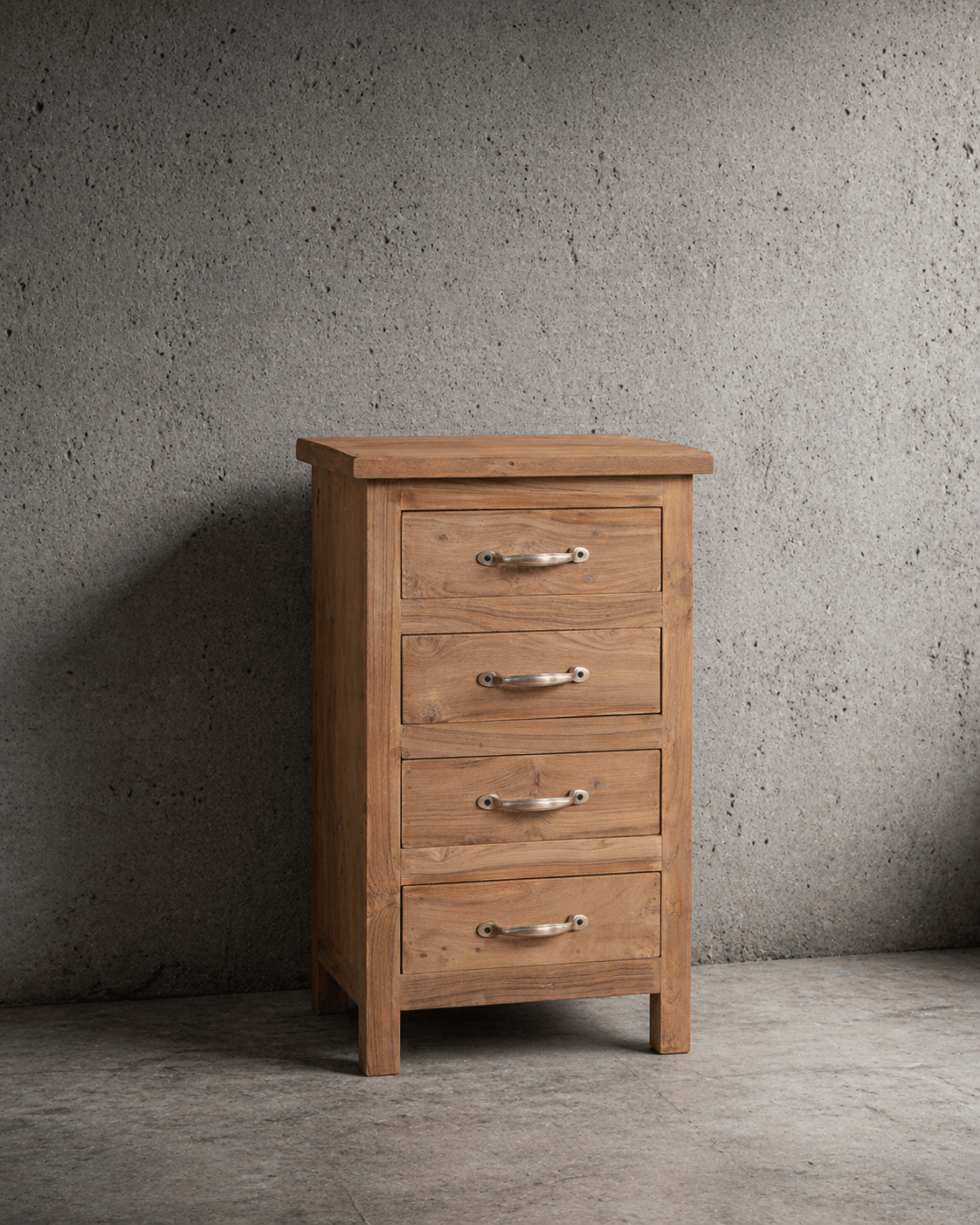 Vintage Teak Bedside Table  BALIKA