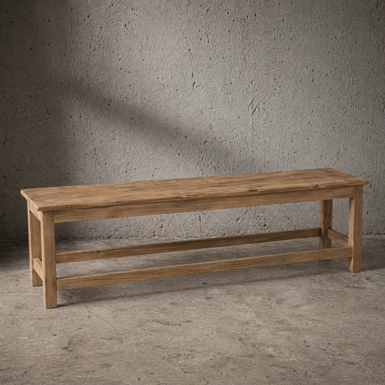 Vintage Wooden Bench  VEDA