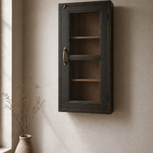 wall cabinet in black