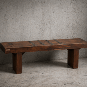 Vintage Wooden Bench  NIMA