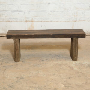 Vintage Wooden Bench – Natural Seating ISHA
