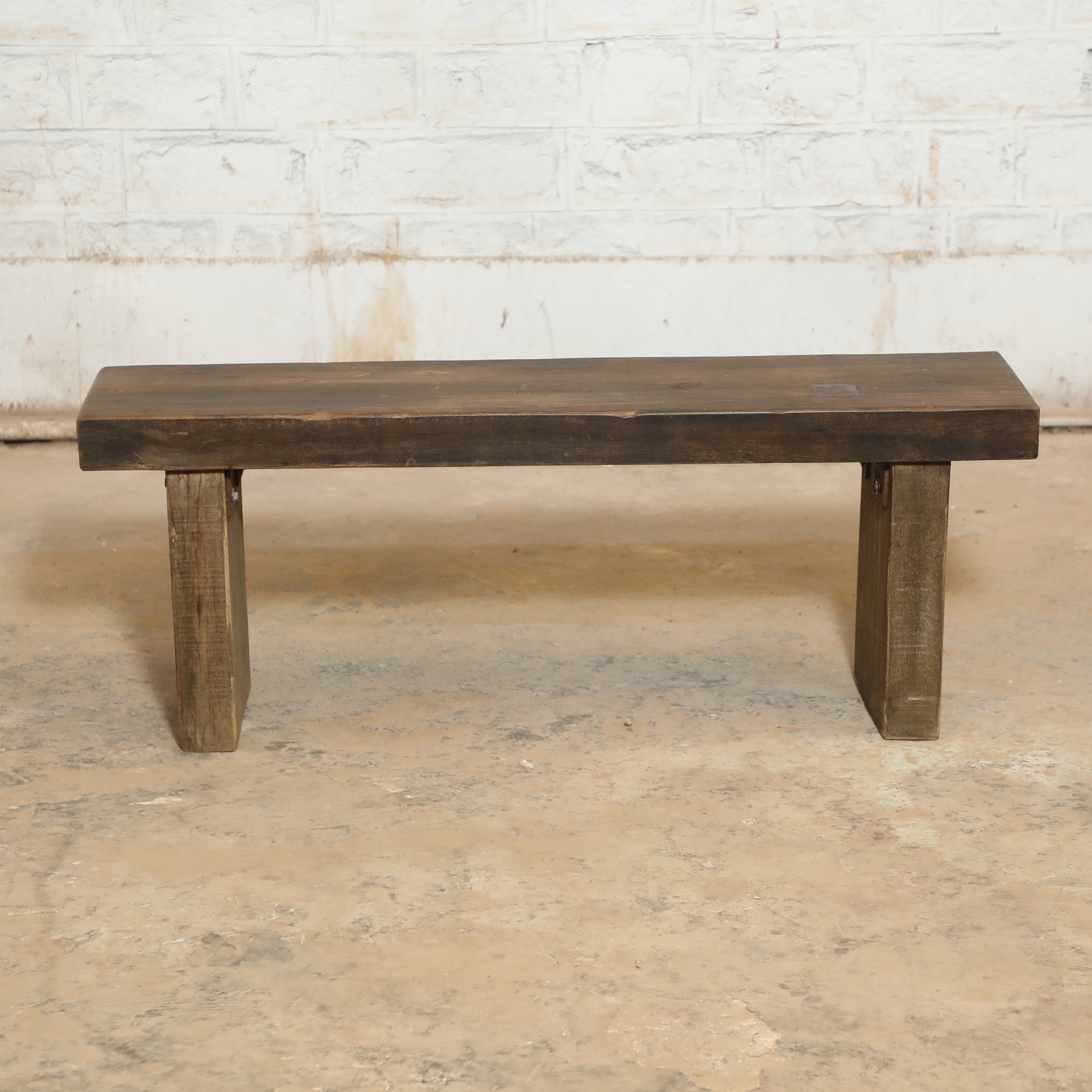 Vintage Wooden Bench – Natural Seating ISHA
