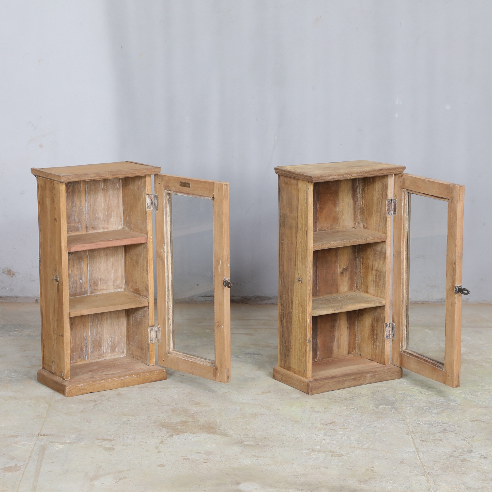 Vintage Teak Wall Cabinet SANA - Image 3