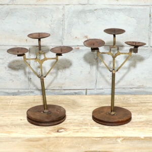Vintage 3 arm candleholder