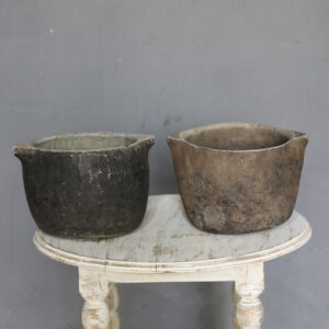 Hand Carved Vintage Stone Pot | Mallorca