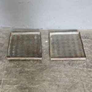 vintage iron tray