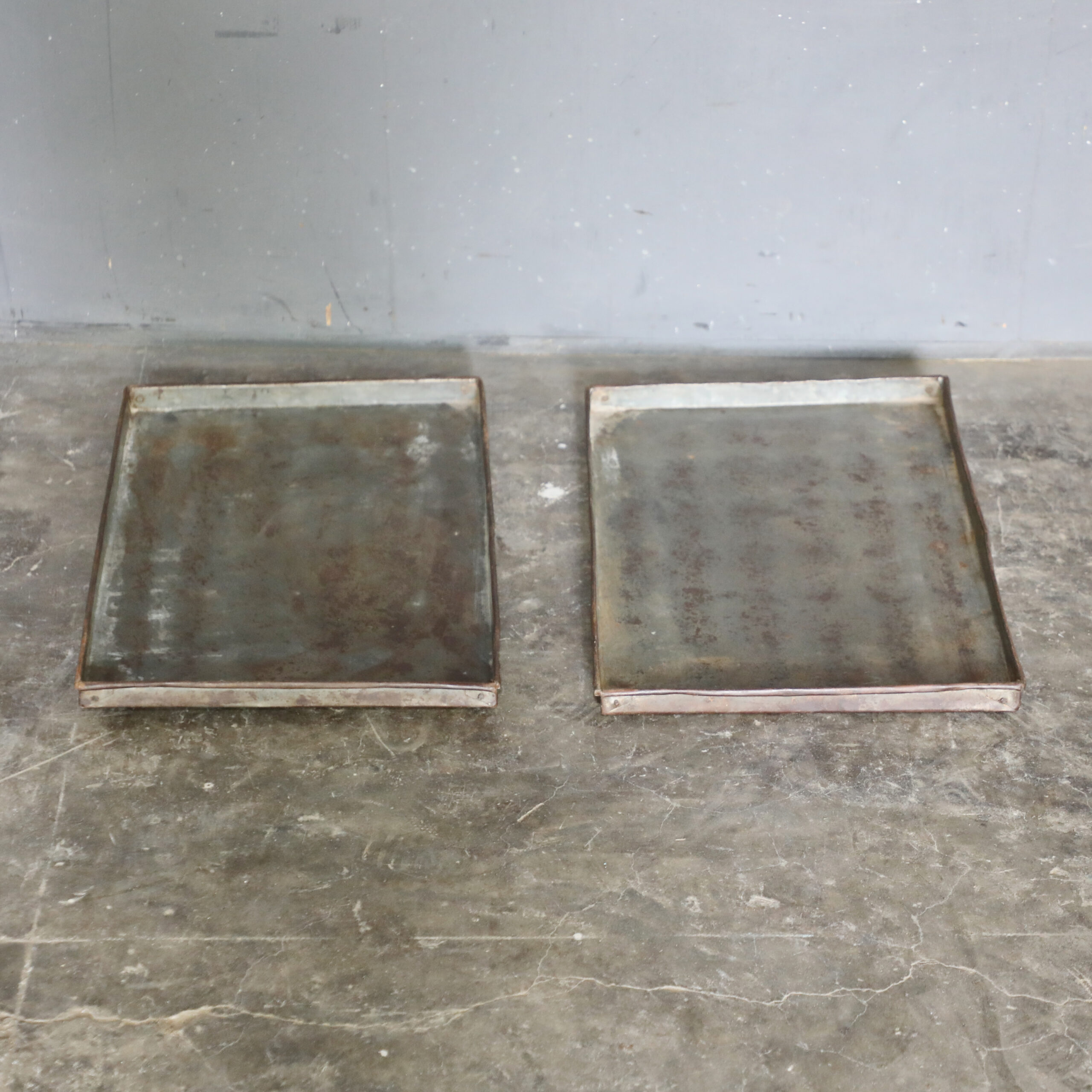 vintage iron tray