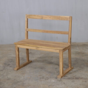 Vintage Teak Bench 91 cm | Soulosofie Mallorca