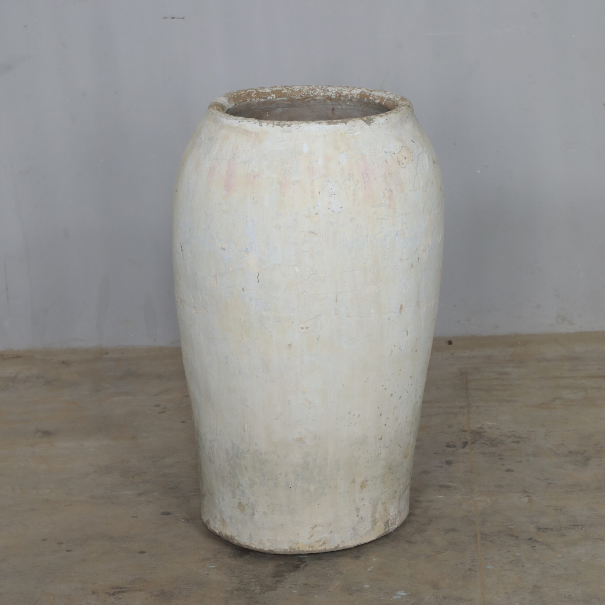 Round Vintage Clay Pot 78 cm | Mallorca