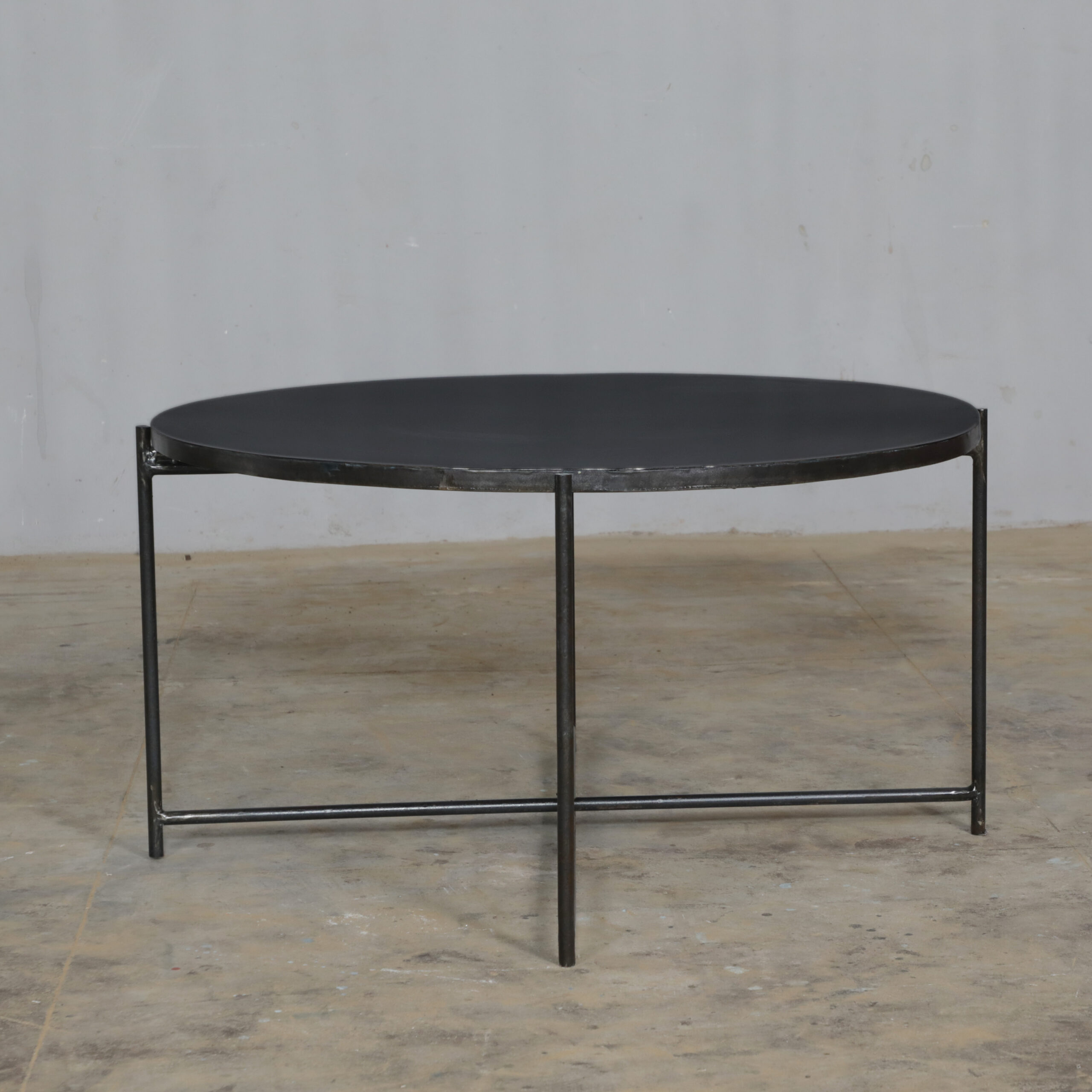 Reclaimed Iron Side Table IRONA 90 cm - Image 2