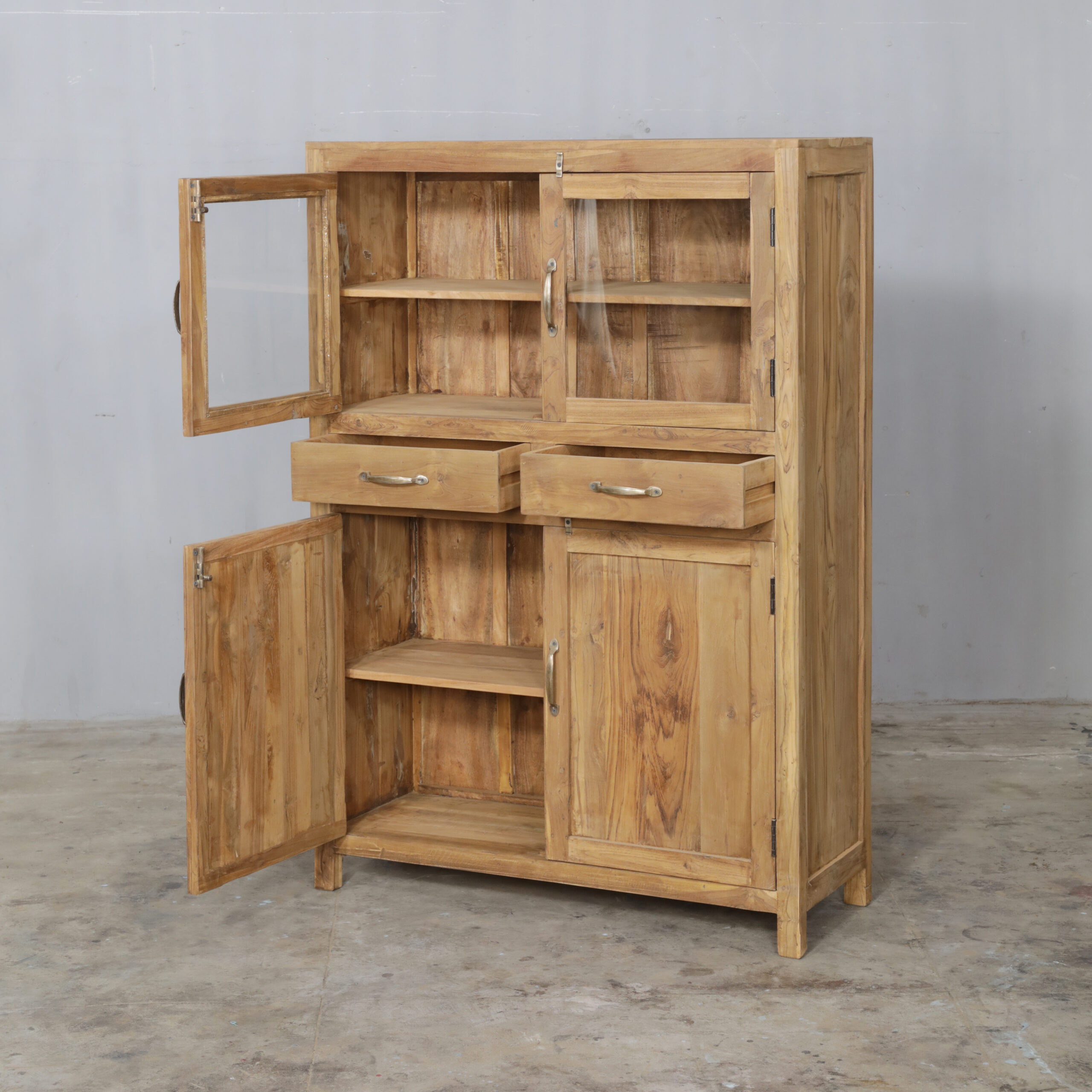 Reclaimed Teak Cabinet BUOUX - Image 2