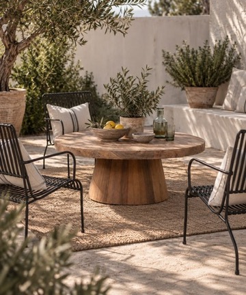 reclaimed-wood-round-coffee-table-olive-rustic-finca