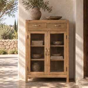 Vintage Teak Cabinet with Drawers BANON