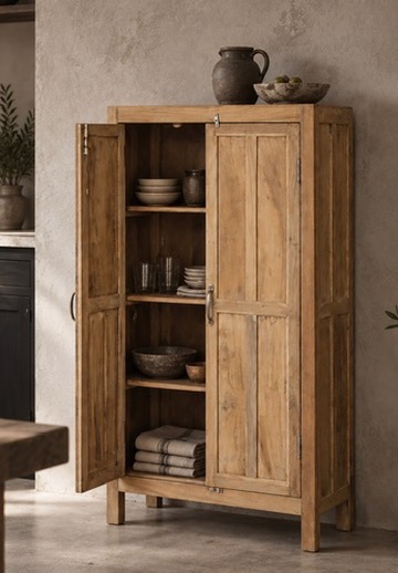 vintage teak cabinet