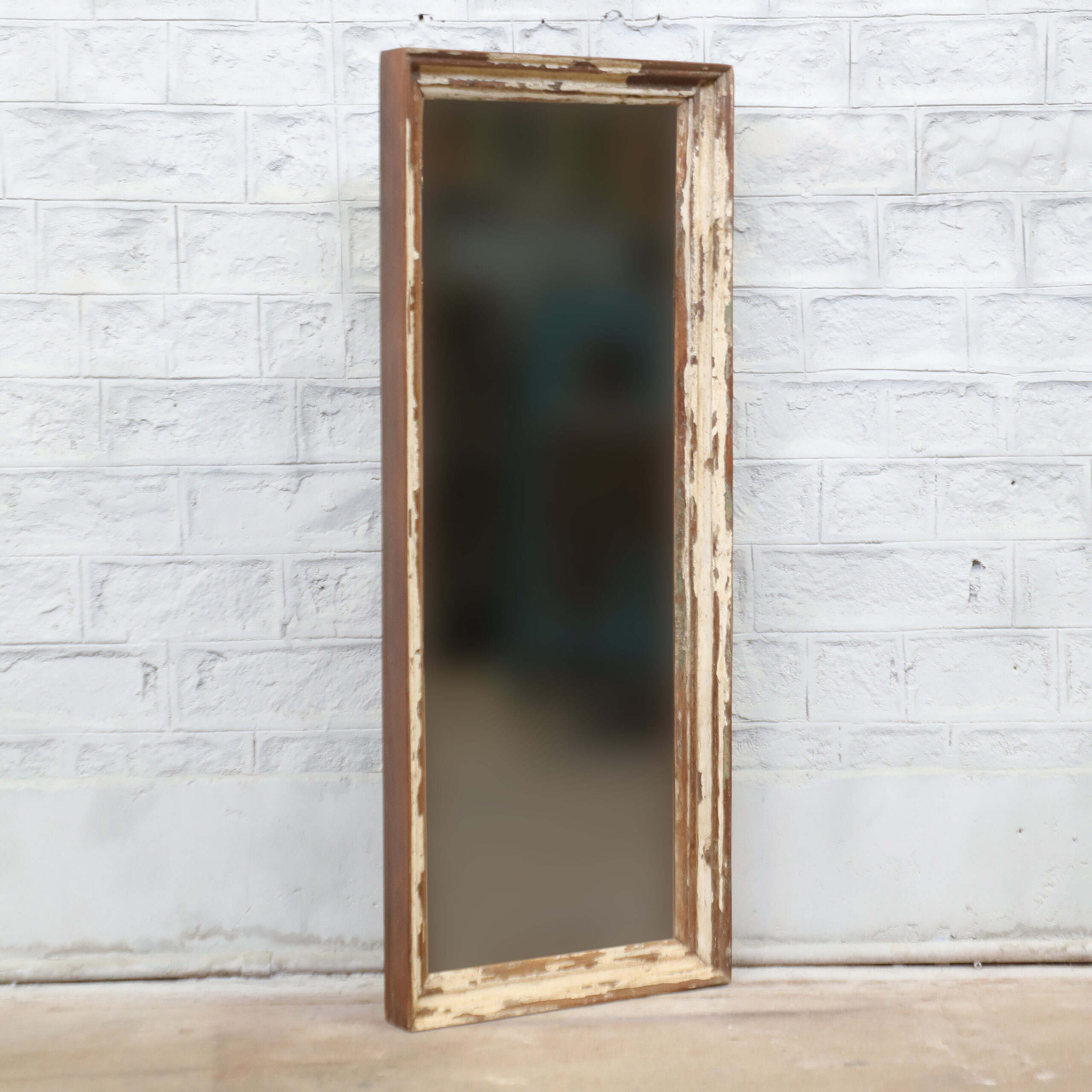 Vintage Teak Mirror Frame CLARA - Image 2