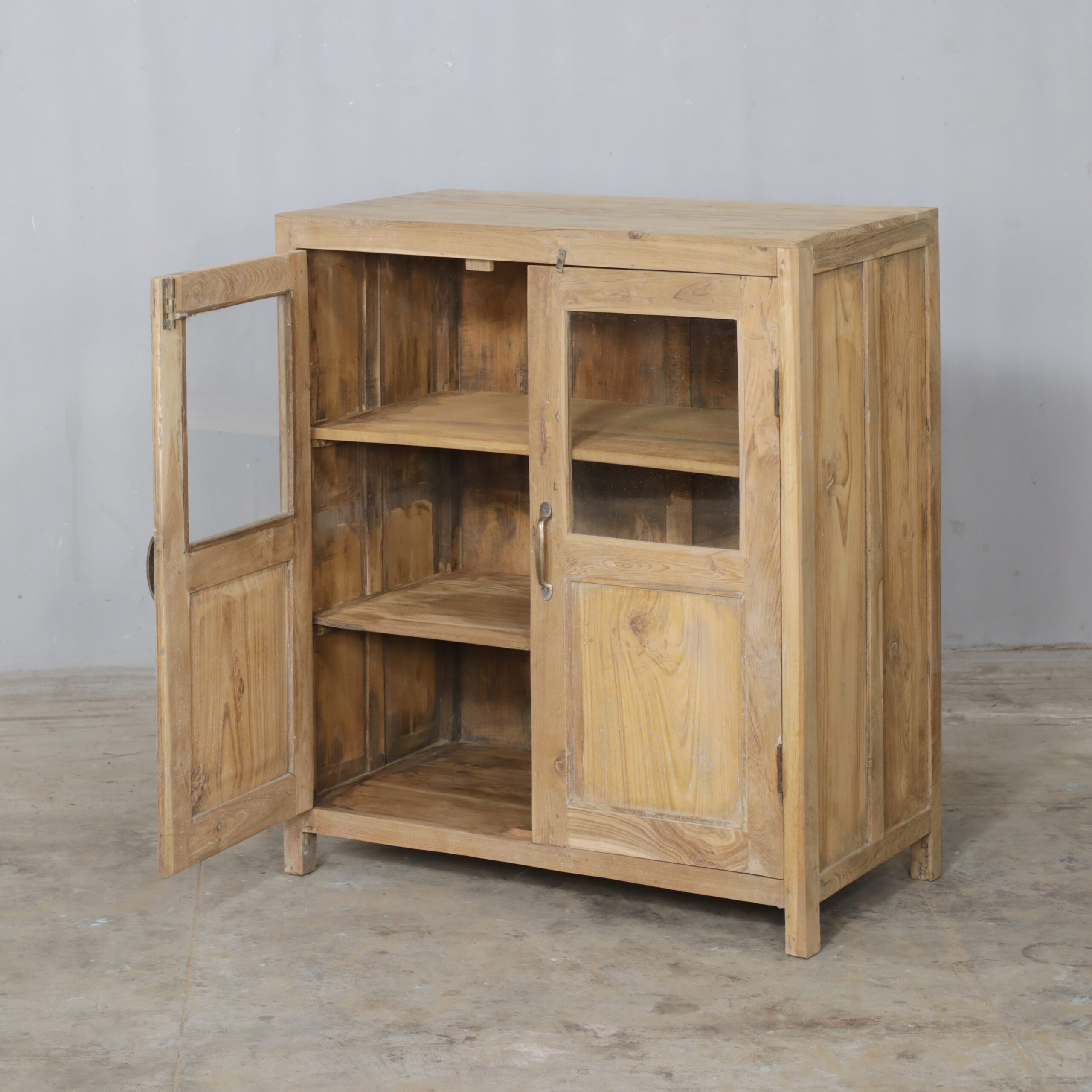 Vintage Teak Small Cabinet VISAN - Image 2