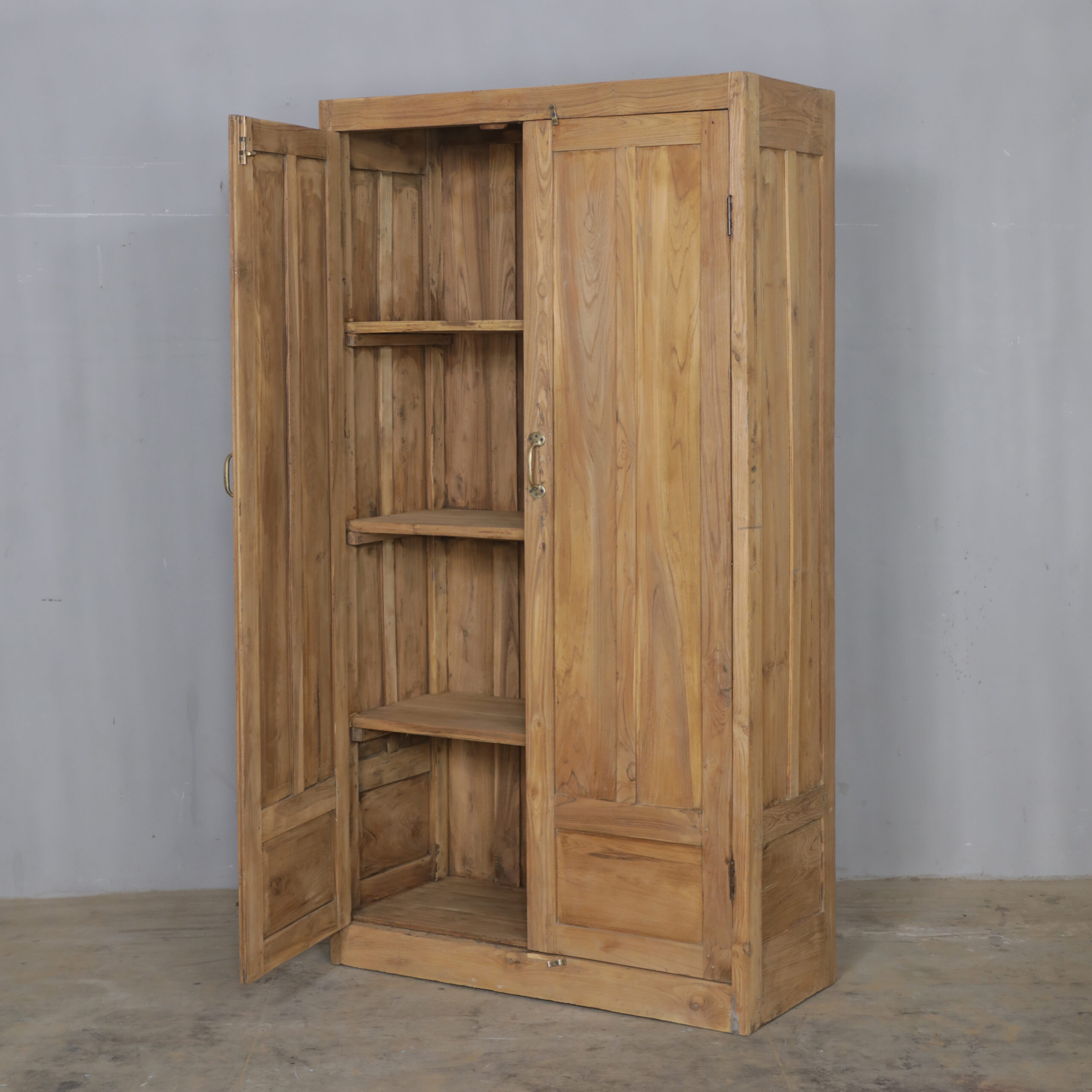 Vintage Teak Wardrobe NIMES - Image 2