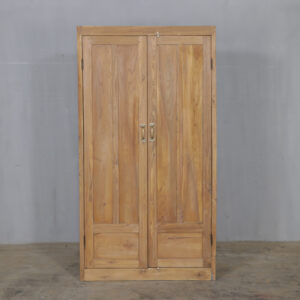 vintage teak wardrobe large hanging storage