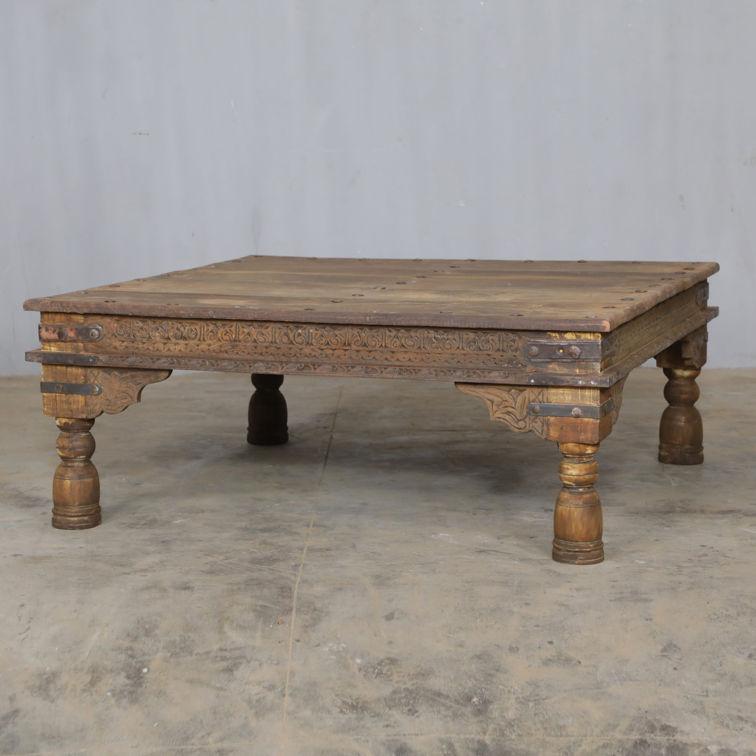 Vintage Wooden Coffee Table MARGO - Image 2